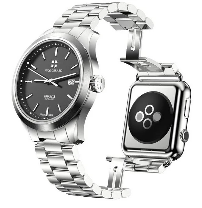 Гибрид швейцарских часов и Apple Watch за 9 тысяч долларов (видео)