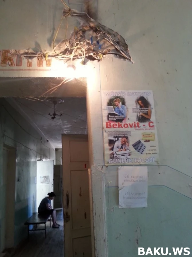 Азербайджанская детская поликлиника, в которой здоровые становятся больными