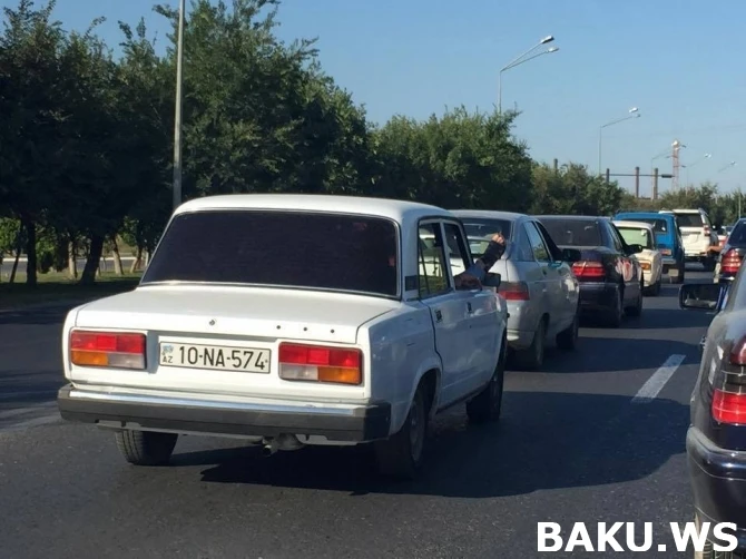 Такую картину можно увидеть только в Баку