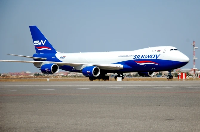 Парк воздушных судов Silk Way West пополнился новым самолетом Boeing 747-8 Freighter