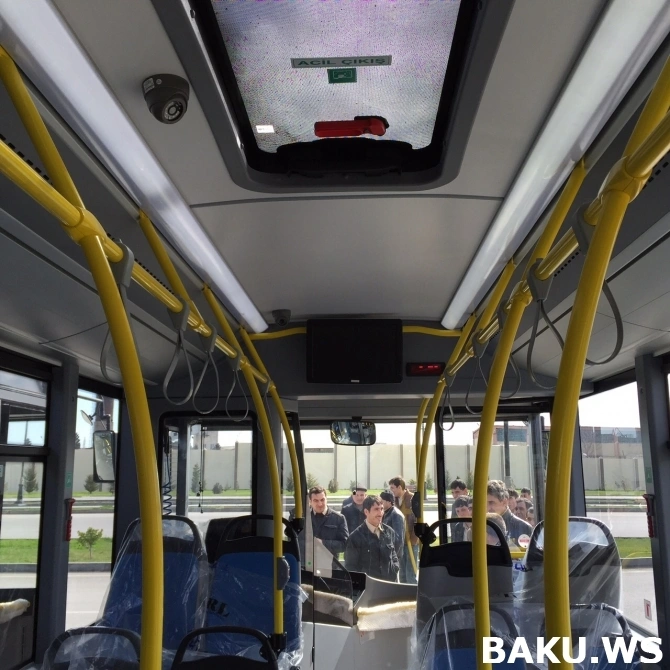 В Баку привезены новые автобусы