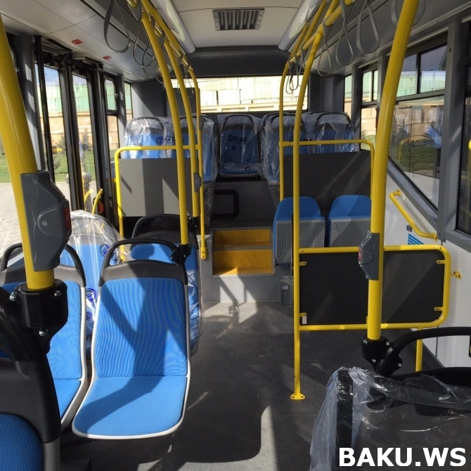 В Баку привезены новые автобусы