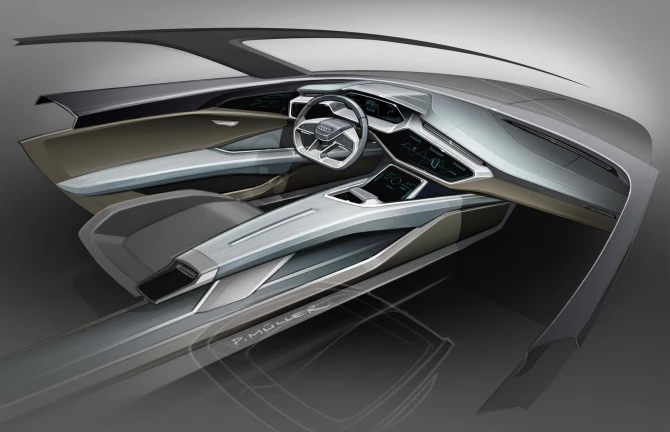 Audi показала первые рендеры будущего гибридного Q6