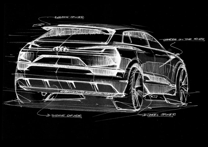 Audi показала первые рендеры будущего гибридного Q6