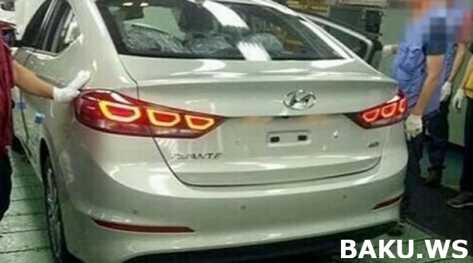 Шпионы сделали несколько снимков 2016 Hyundai Elantra прямо на заводе