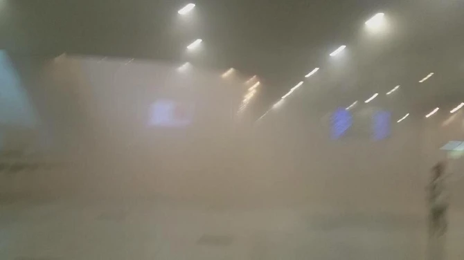 В аэропорту Домодедово произошел пожар