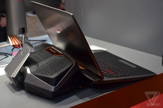 Asus показала игровой ноутбук с жидкостным охлаждением