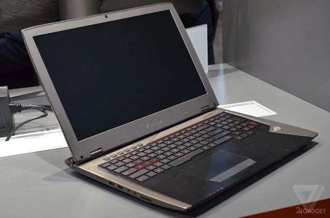 Asus показала игровой ноутбук с жидкостным охлаждением
