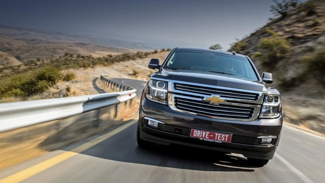 Российские журналисты провели тест-драйв в Баку нового Chevrolet Tahoe