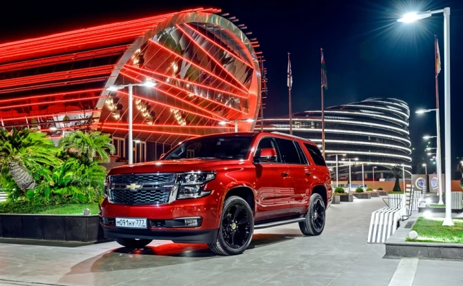 Российские журналисты провели тест-драйв в Баку нового Chevrolet Tahoe