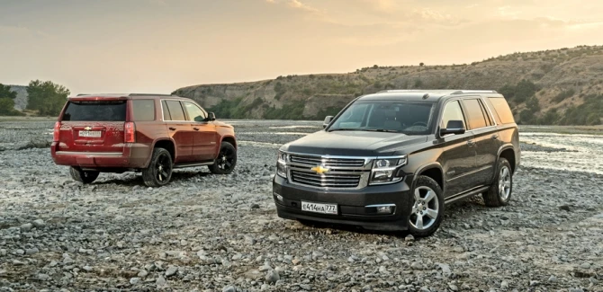 Российские журналисты провели тест-драйв в Баку нового Chevrolet Tahoe