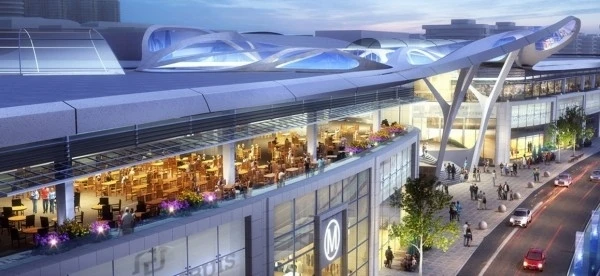 В центре Баку строят грандиозный торговый центр