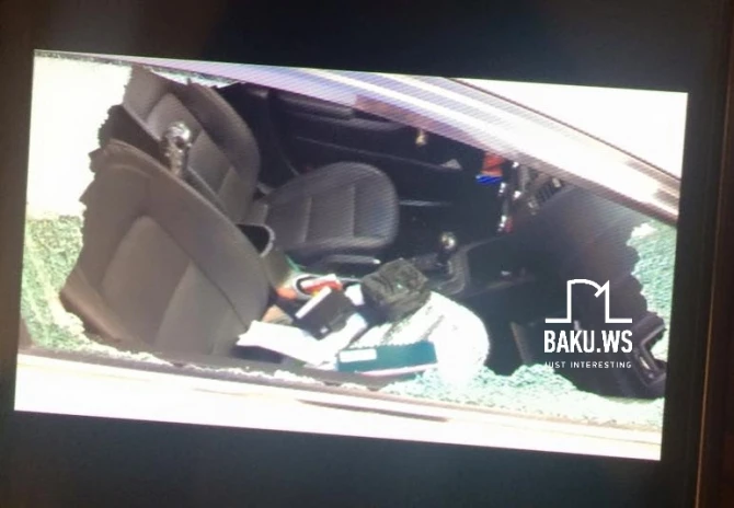 В Баку банда грабителей попала на камеру видеонаблюдения (видео)