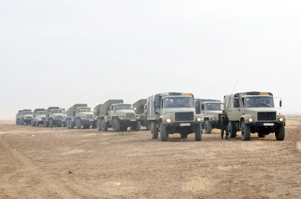 Последние кадры с боевых учений в Азербайджане