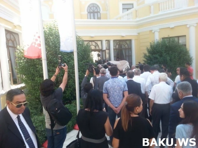 Габиля Алиева провожают в последний путь