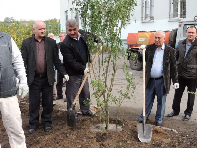 Азербайджанцы приняли участие в акции «Зеленый рекорд» в Мурманске