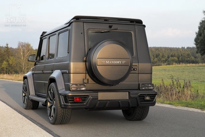 Самые яркие модели Mansory на автошоу во Франкфурте
