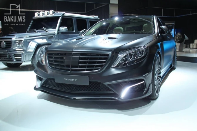 Самые яркие модели Mansory на автошоу во Франкфурте