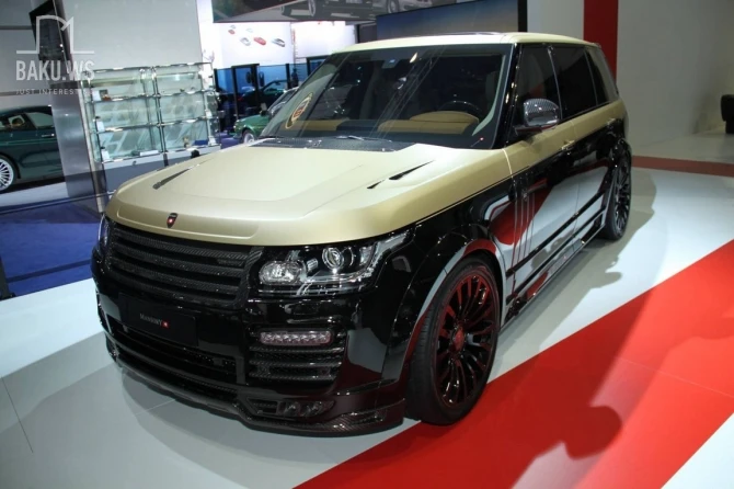 Самые яркие модели Mansory на автошоу во Франкфурте