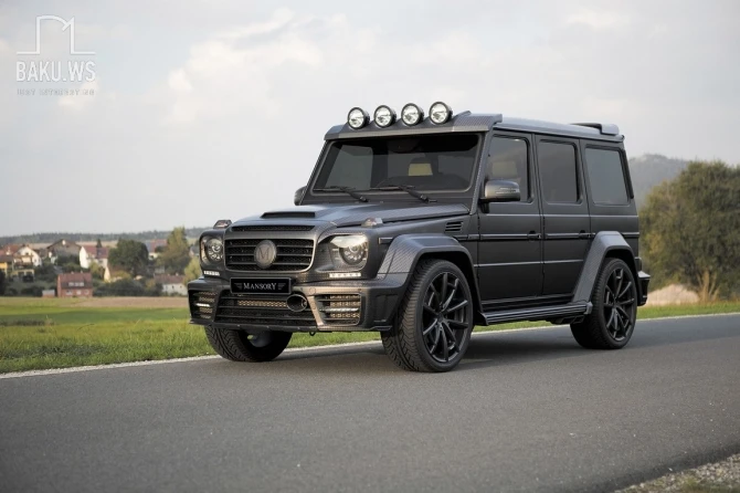 Самые яркие модели Mansory на автошоу во Франкфурте