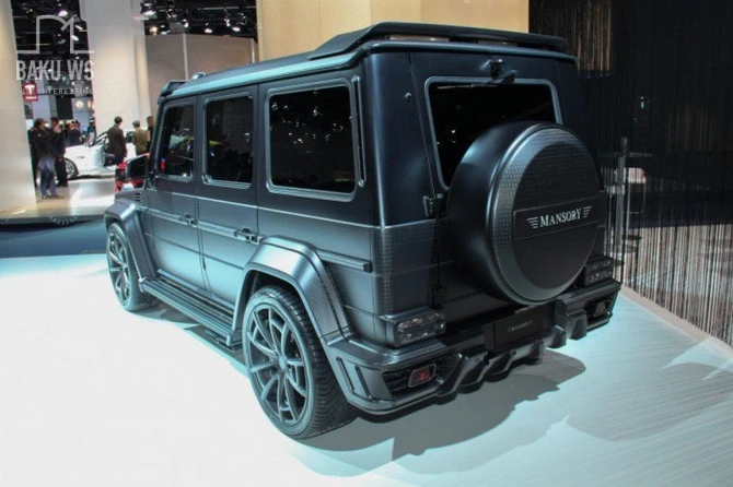 Самые яркие модели Mansory на автошоу во Франкфурте