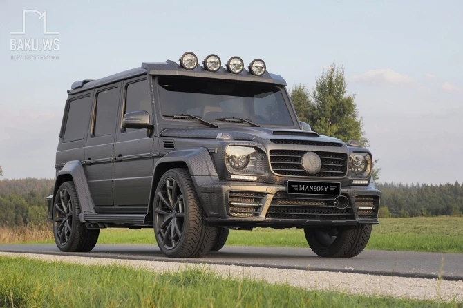 Самые яркие модели Mansory на автошоу во Франкфурте