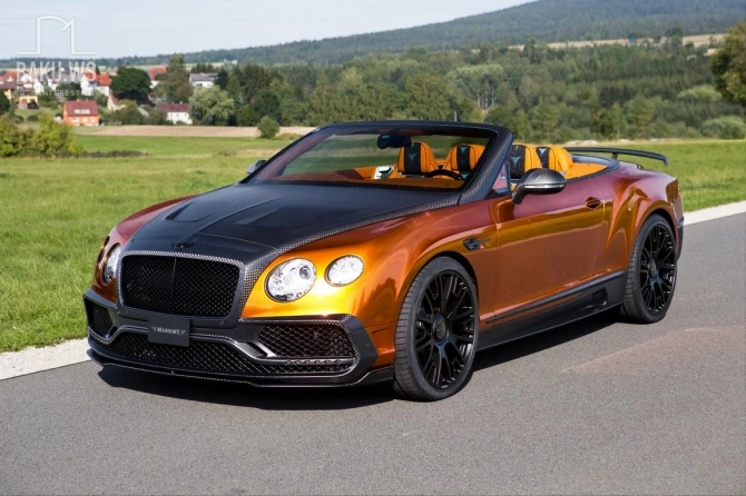 Самые яркие модели Mansory на автошоу во Франкфурте