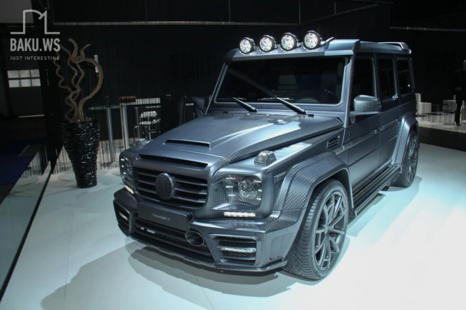 Самые яркие модели Mansory на автошоу во Франкфурте
