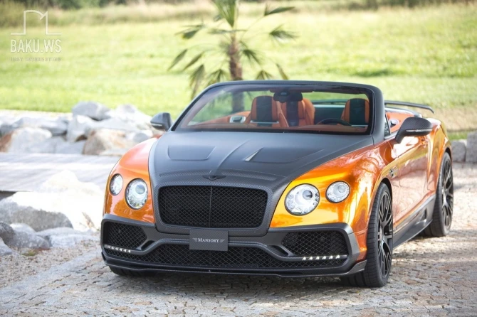 Самые яркие модели Mansory на автошоу во Франкфурте
