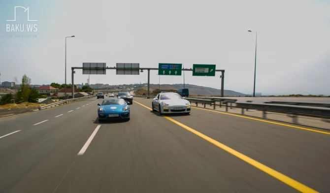 Porsche представляет: Автопробег Баку - Губа 2015