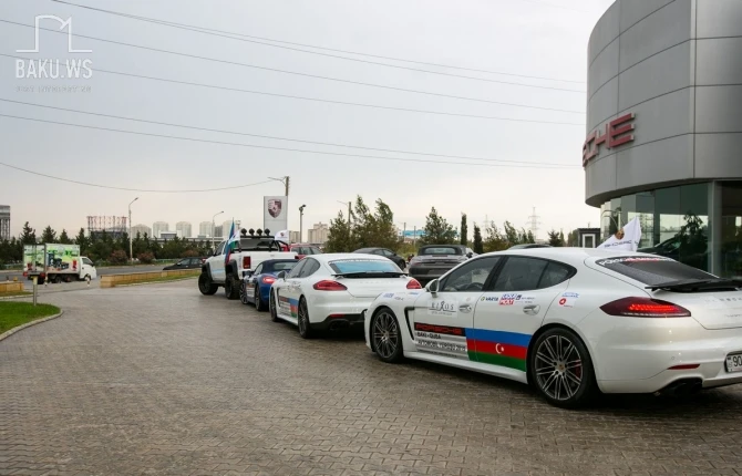 Porsche представляет: Автопробег Баку - Губа 2015