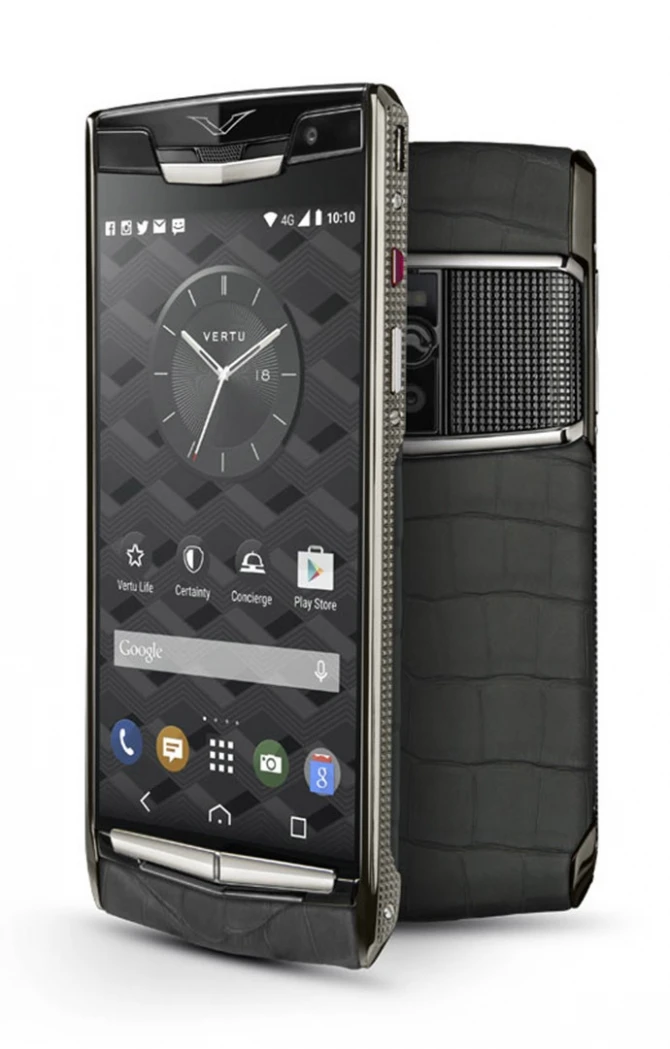 Стоимость британского флагмана Vertu Signature Touch начнется от 10 тысяч долларов