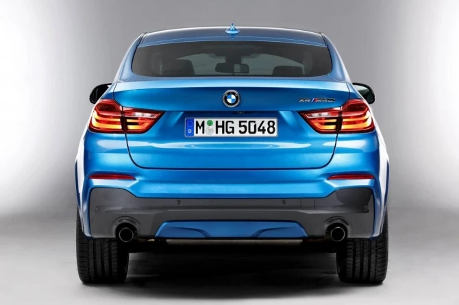 Официальные фото BMW X4 M40i просочились в интернет