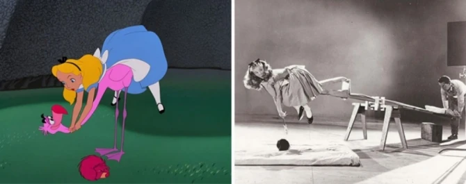 Вот как аниматоры Disney рисовали «Алису в Стране чудес»