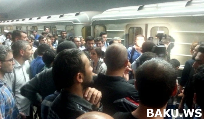 Проблема в Бакинском метро