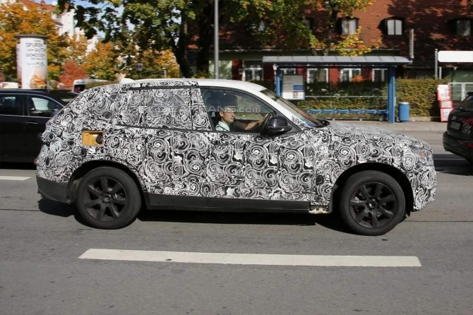 Начались тесты нового поколения BMW X3