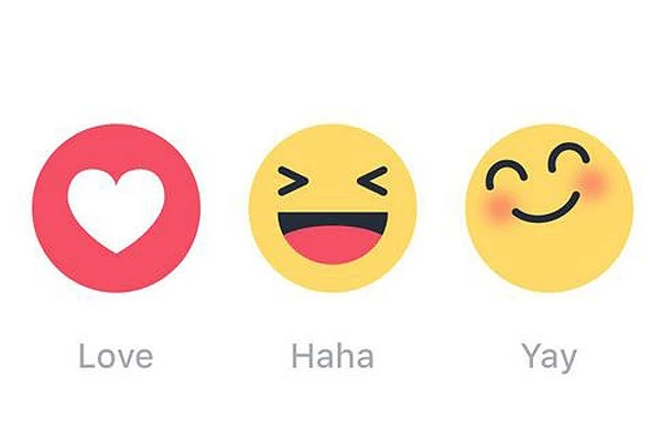 Facebook вводит шесть новых кнопок эмоций