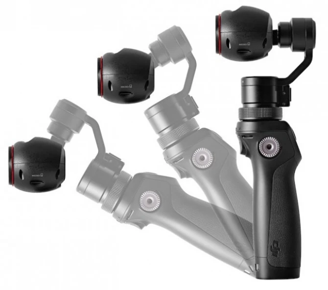 DJI Osmo — компактная 4К-камера с ручным стабилизатором (видео)