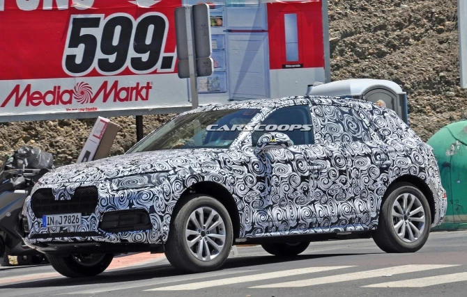 Audi Q5 вышел на завершающие тесты