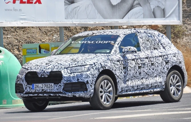 Audi Q5 вышел на завершающие тесты