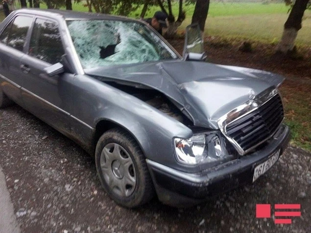 Два человека погибли в результате тяжелого ДТП в Гёйчае (видео)