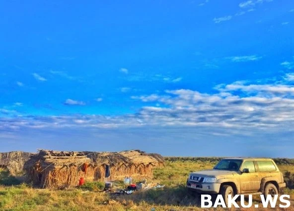 Охотничьи приключения арабских шейхов в Азербайджане продолжаются (видео)