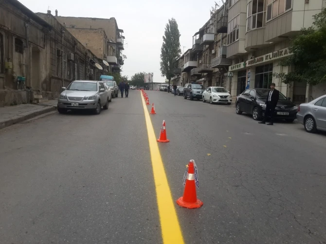 Специальные полосы для общественного и спецтранспорта уже в Баку (видео)