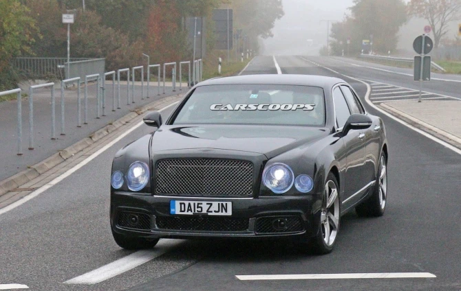 Bentley готовит Mulsanne к обновлению
