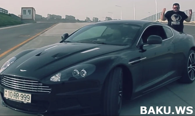 Давидыч в Баку: Тест-драйв Aston Martin DBS на 260 км/ч (видео)