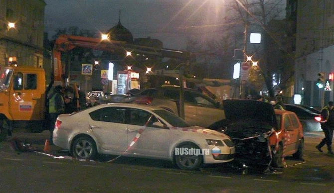 19-летний Джабраил на Porsche протаранил 7 автомобилей (видео)