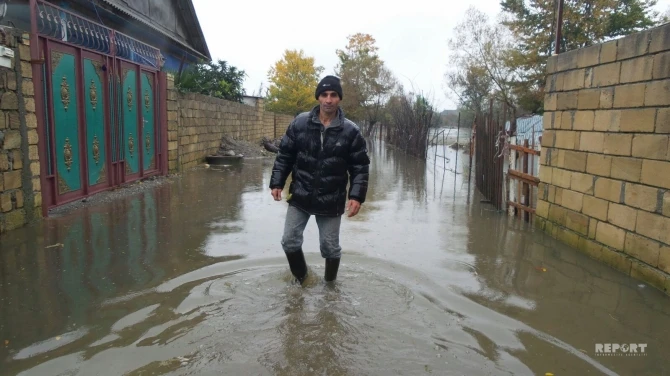 Южный регион Азербайджана снова под водой (видео)