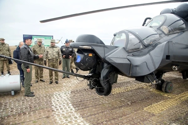 Прошли учения боевых вертолетов ВВС Азербайджана