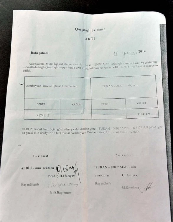 Как азербайджанский депутат ограбил казну на 1 миллион долларов?