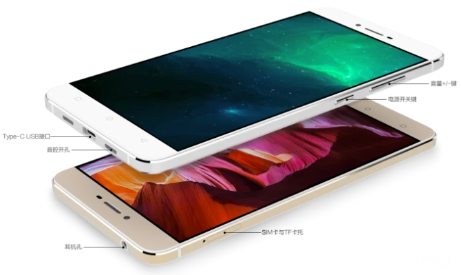 Gionee S6 - изящный смартфон с портом USB Type-C
